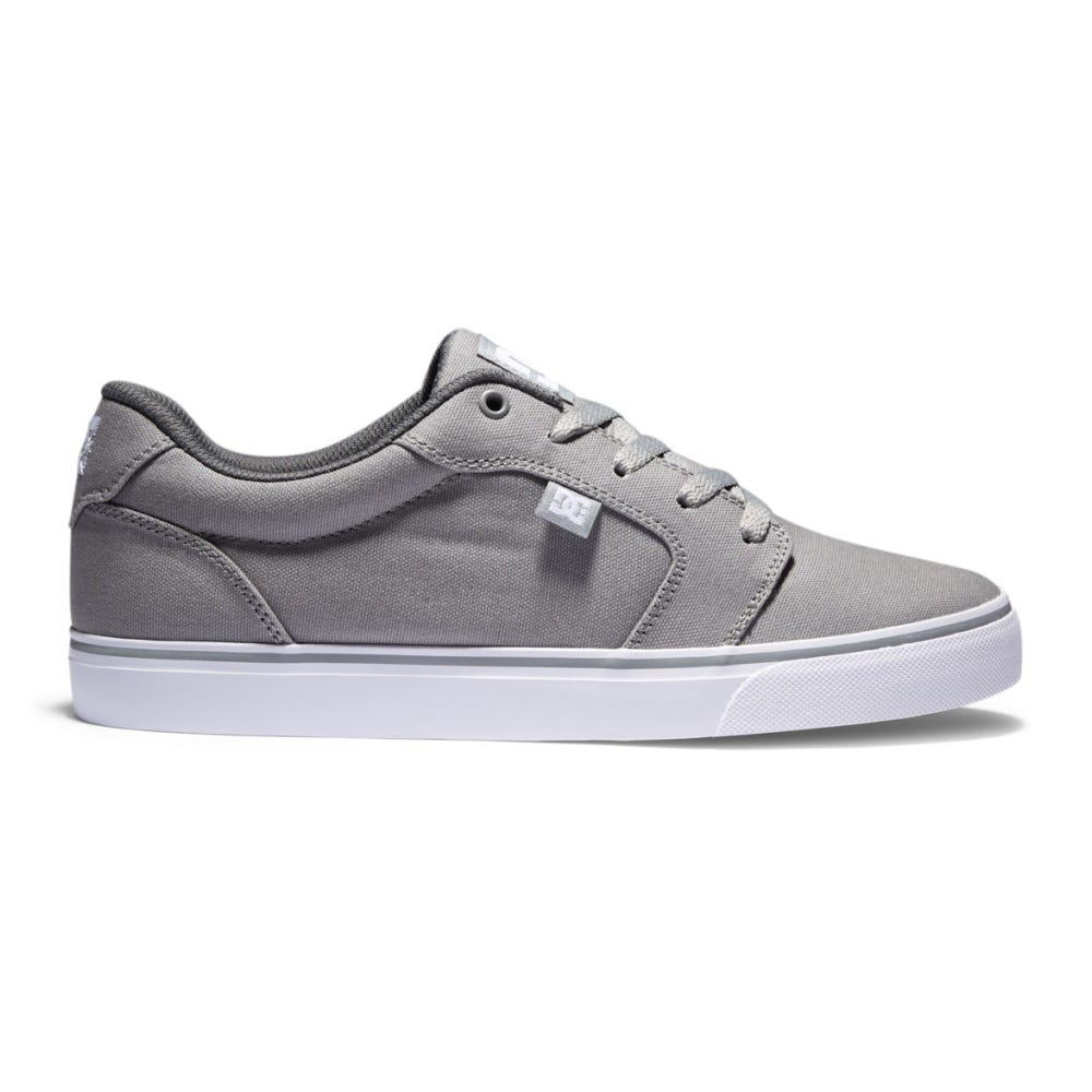 Mens Anvil Canvas Shoes In Grey/White