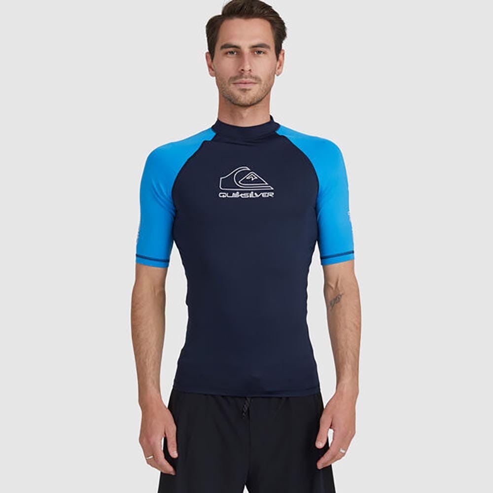 Mens On Tour Short Sleeve Rash Vest