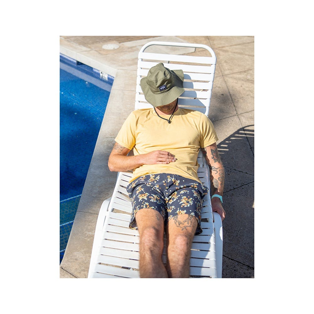 Mens Sundays Layback Boardshorts 17"