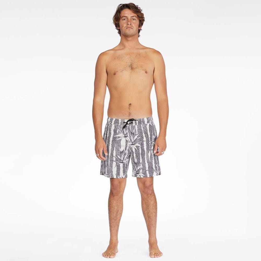 Mens Sundays Layback Boardshorts 17"