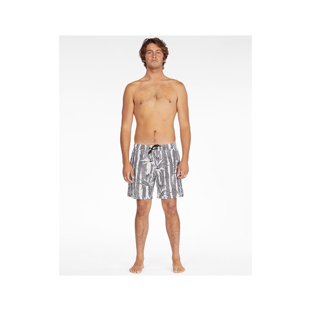 Mens Sundays Layback Boardshorts 17"