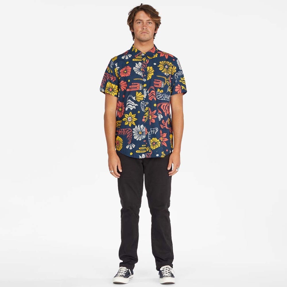 Mens Sundays Floral Shirt
