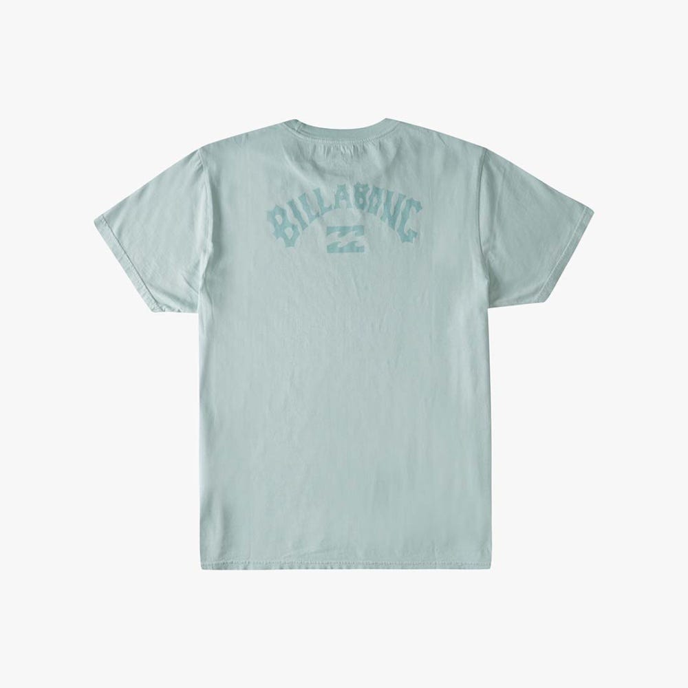 Mens Arch Wave Washed Short Sleeve T-Shirt