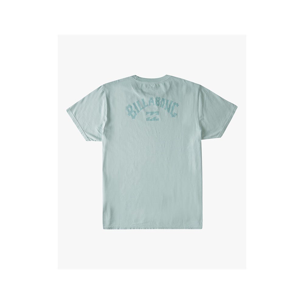 Mens Arch Wave Washed Short Sleeve T-Shirt