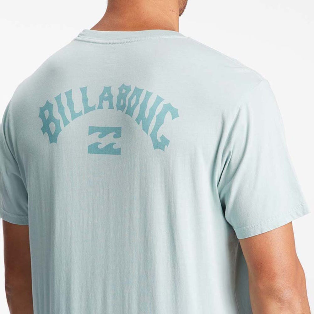 Mens Arch Wave Washed Short Sleeve T-Shirt