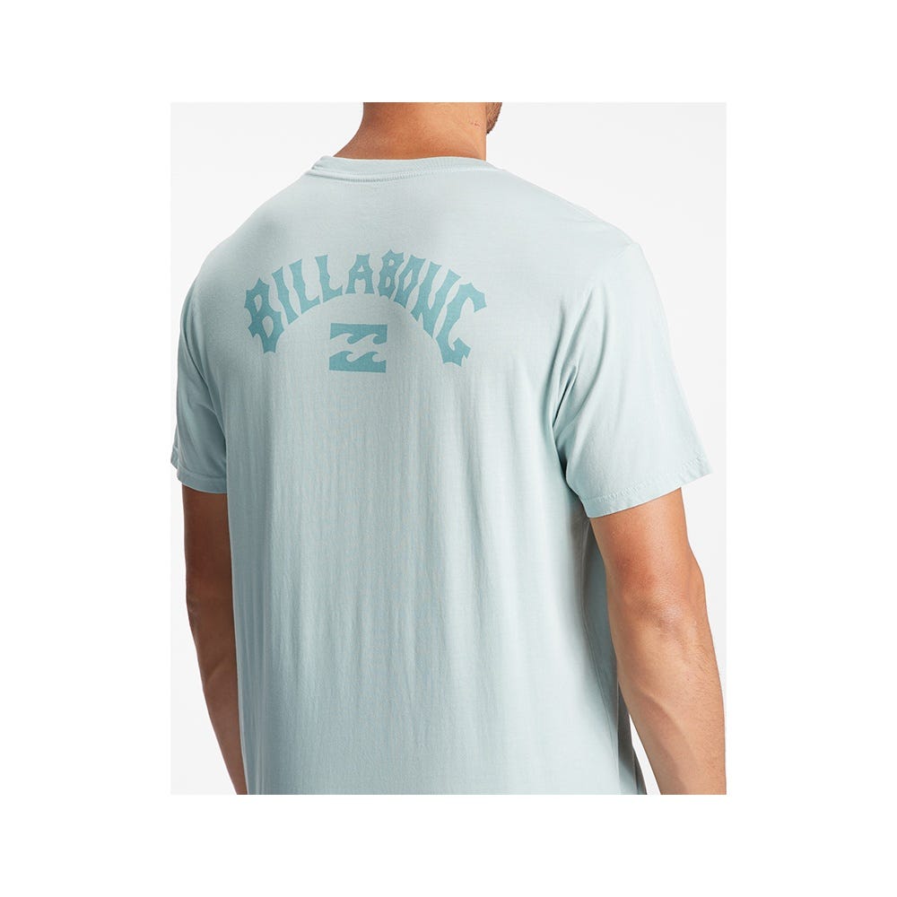 Mens Arch Wave Washed Short Sleeve T-Shirt