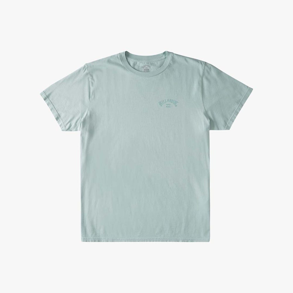 Mens Arch Wave Washed Short Sleeve T-Shirt