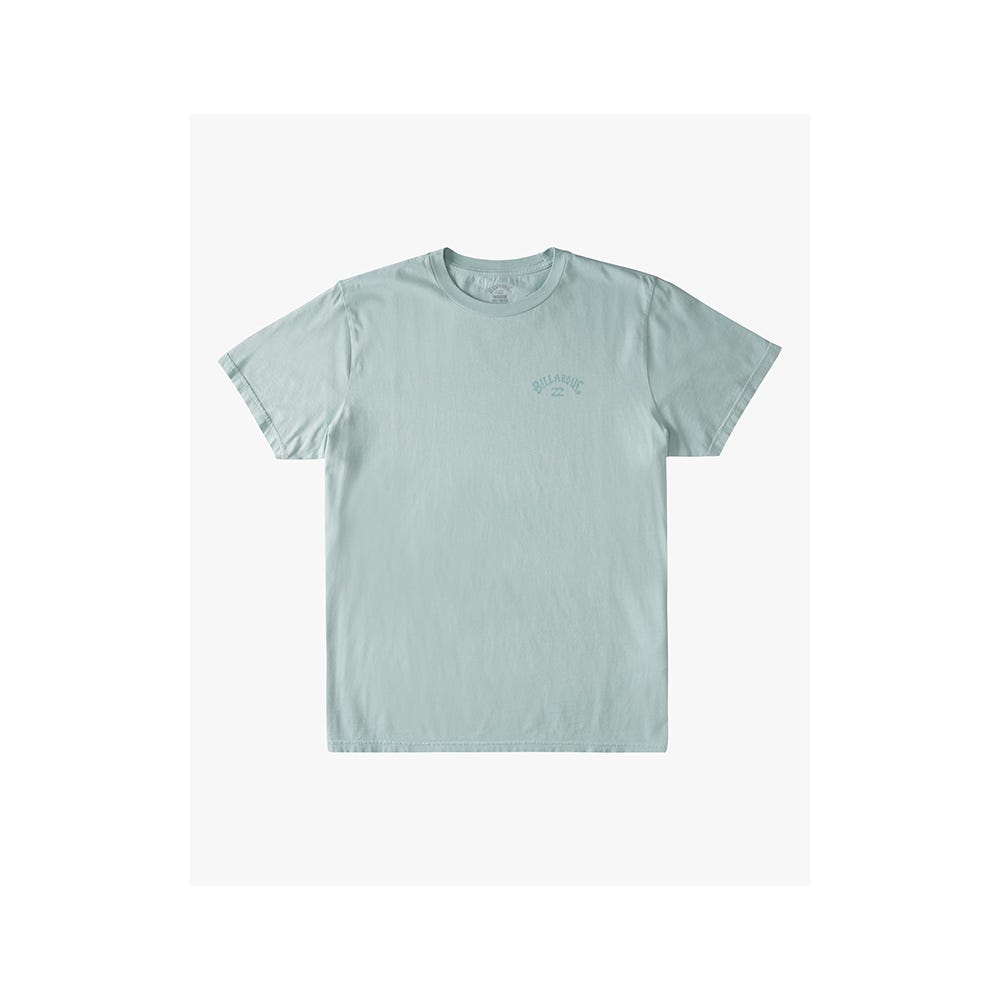 Mens Arch Wave Washed Short Sleeve T-Shirt