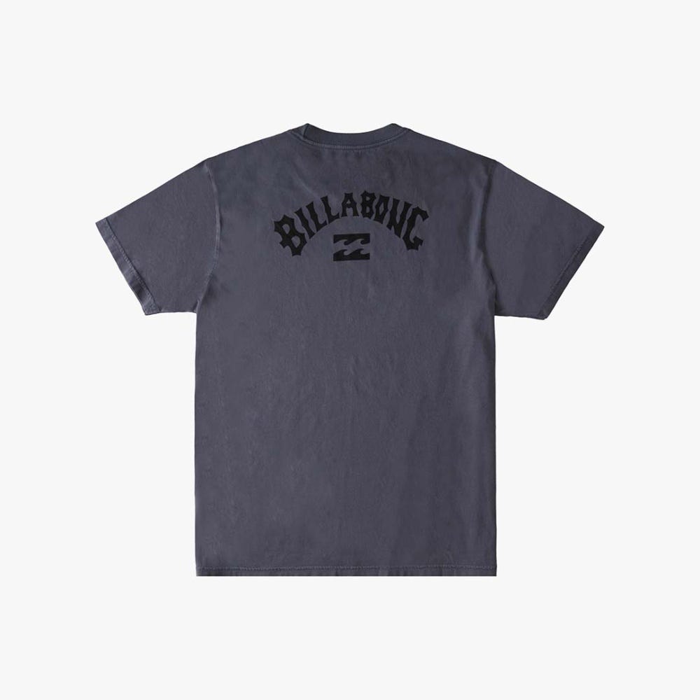 Mens Arch Wave Washed Short Sleeve T-Shirt