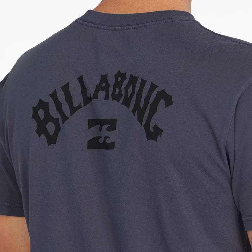 Mens Arch Wave Washed Short Sleeve T-Shirt