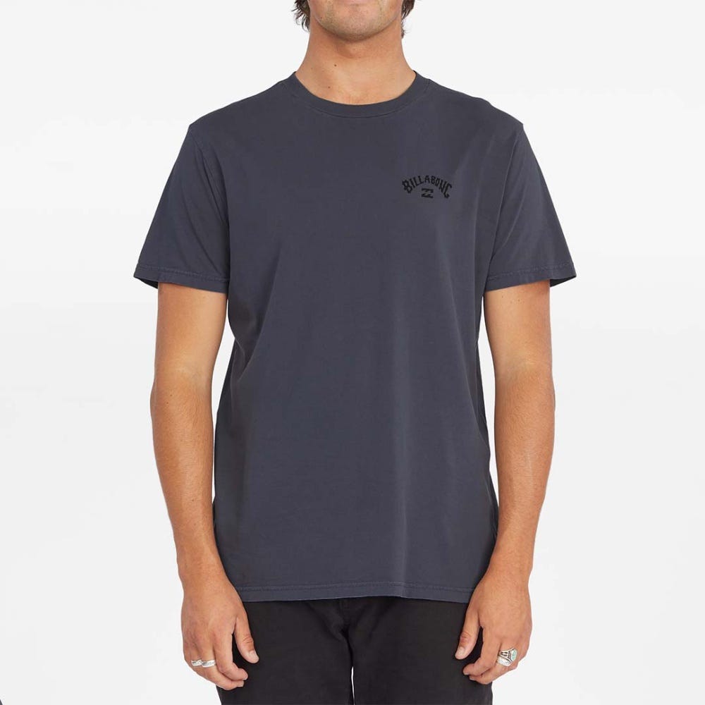 Mens Arch Wave Washed Short Sleeve T-Shirt