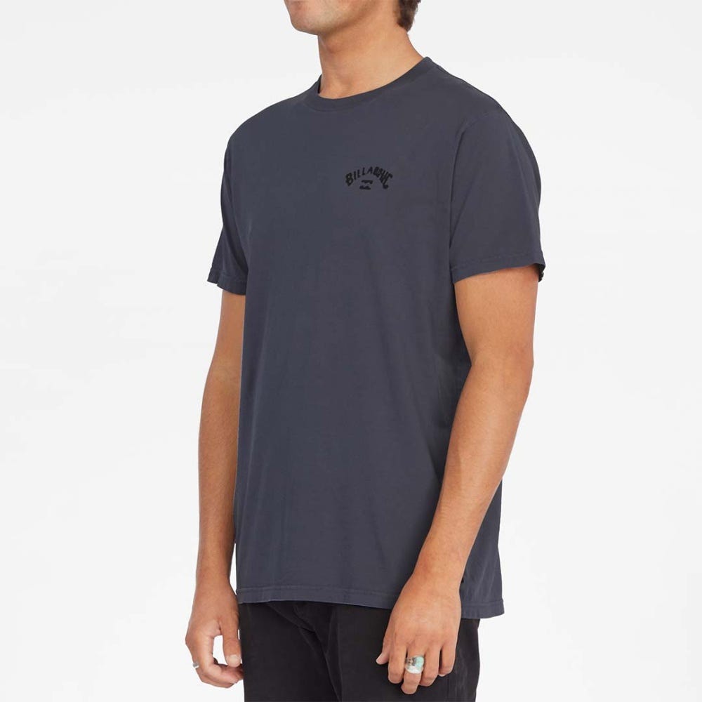 Mens Arch Wave Washed Short Sleeve T-Shirt