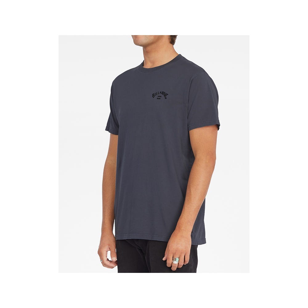 Mens Arch Wave Washed Short Sleeve T-Shirt