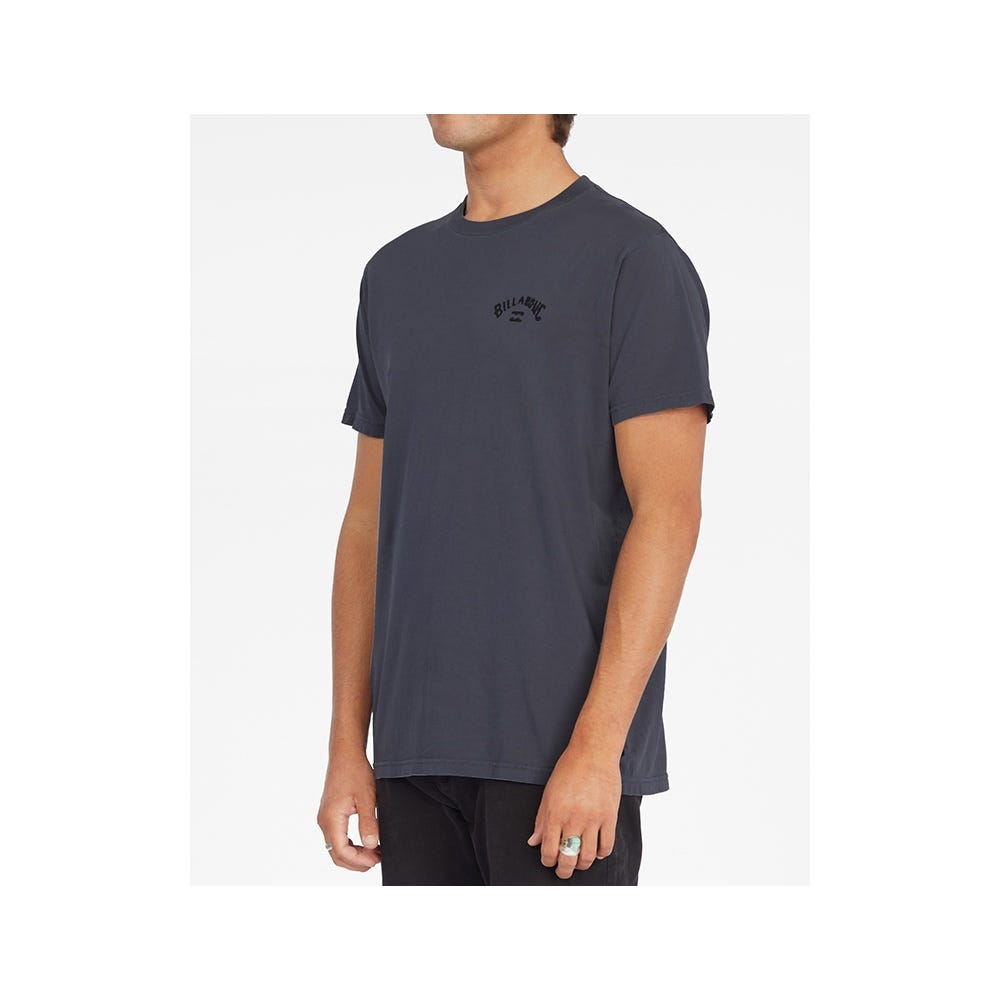 Mens Arch Wave Washed Short Sleeve T-Shirt