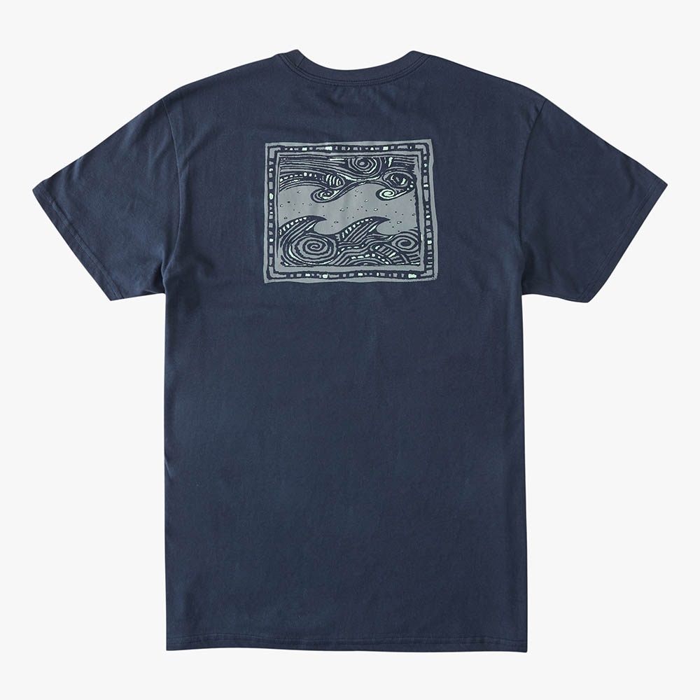 Mens Crayon Wave T-Shirt