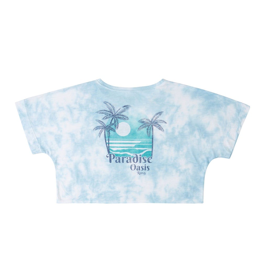 Womens Happypalmsdstf J Tee In Cool Blue