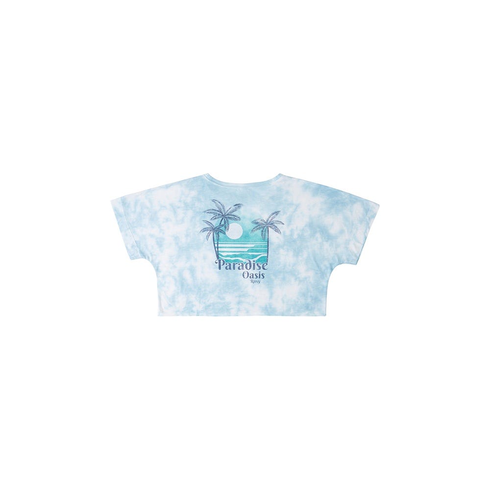 Womens Happypalmsdstf J Tee In Cool Blue