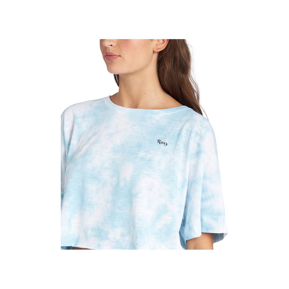 Womens Happypalmsdstf J Tee In Cool Blue