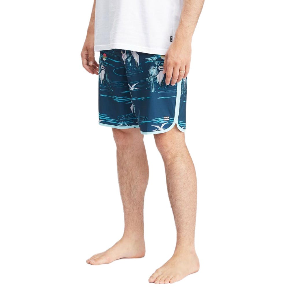 Mens 73 Line Up Pro Boardshorts