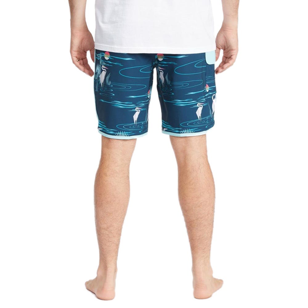 Mens 73 Line Up Pro Boardshorts
