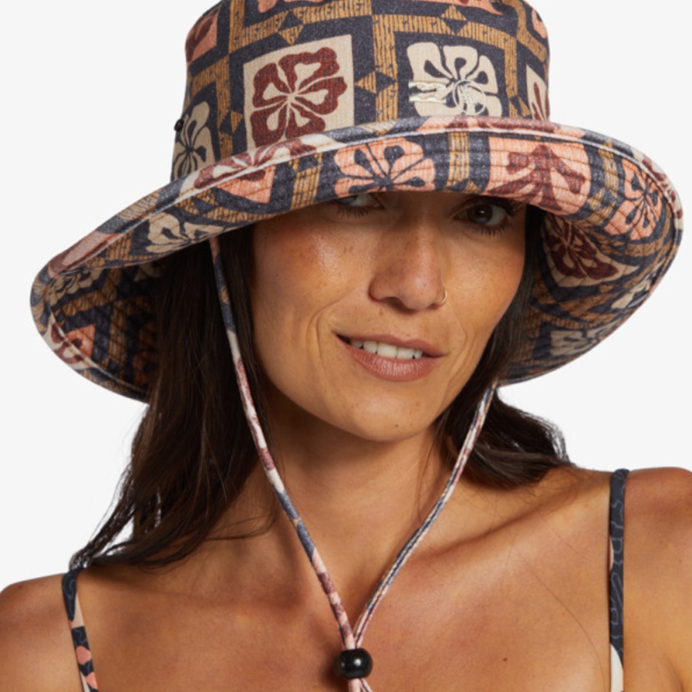 Corals Wide Brim Hat - Women
