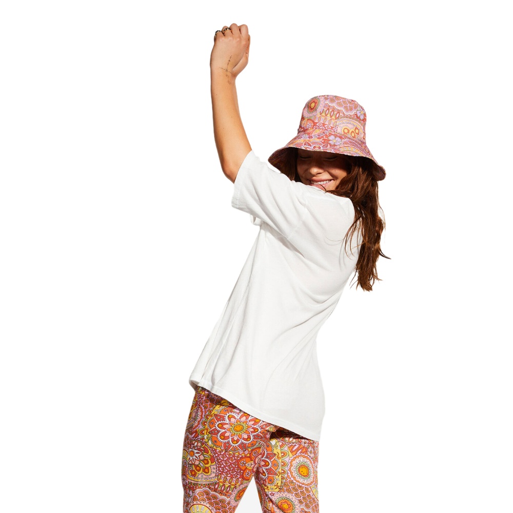Womens X Smiley True Oversized T-Shirt In Salt Crystal