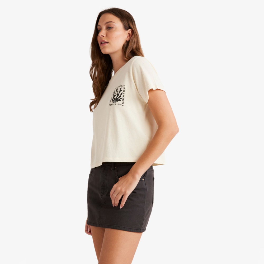 Coral Gardener Shrunken T-Shirt - Women