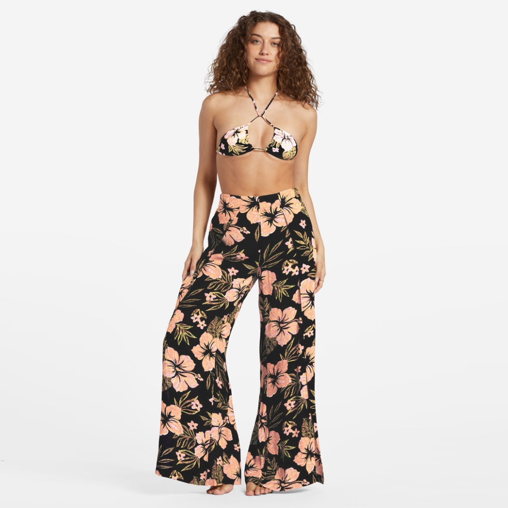 Split Spirit Floral Pants - Women