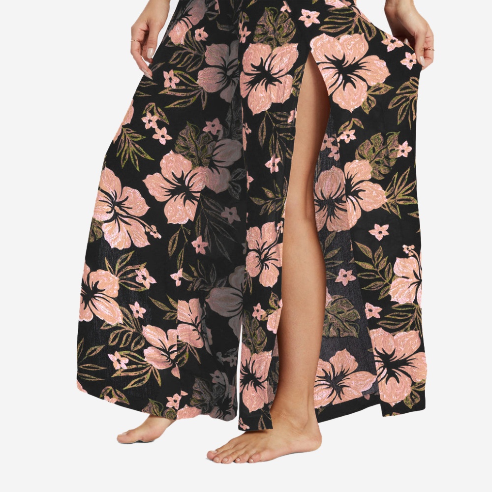 Split Spirit Floral Pants - Women