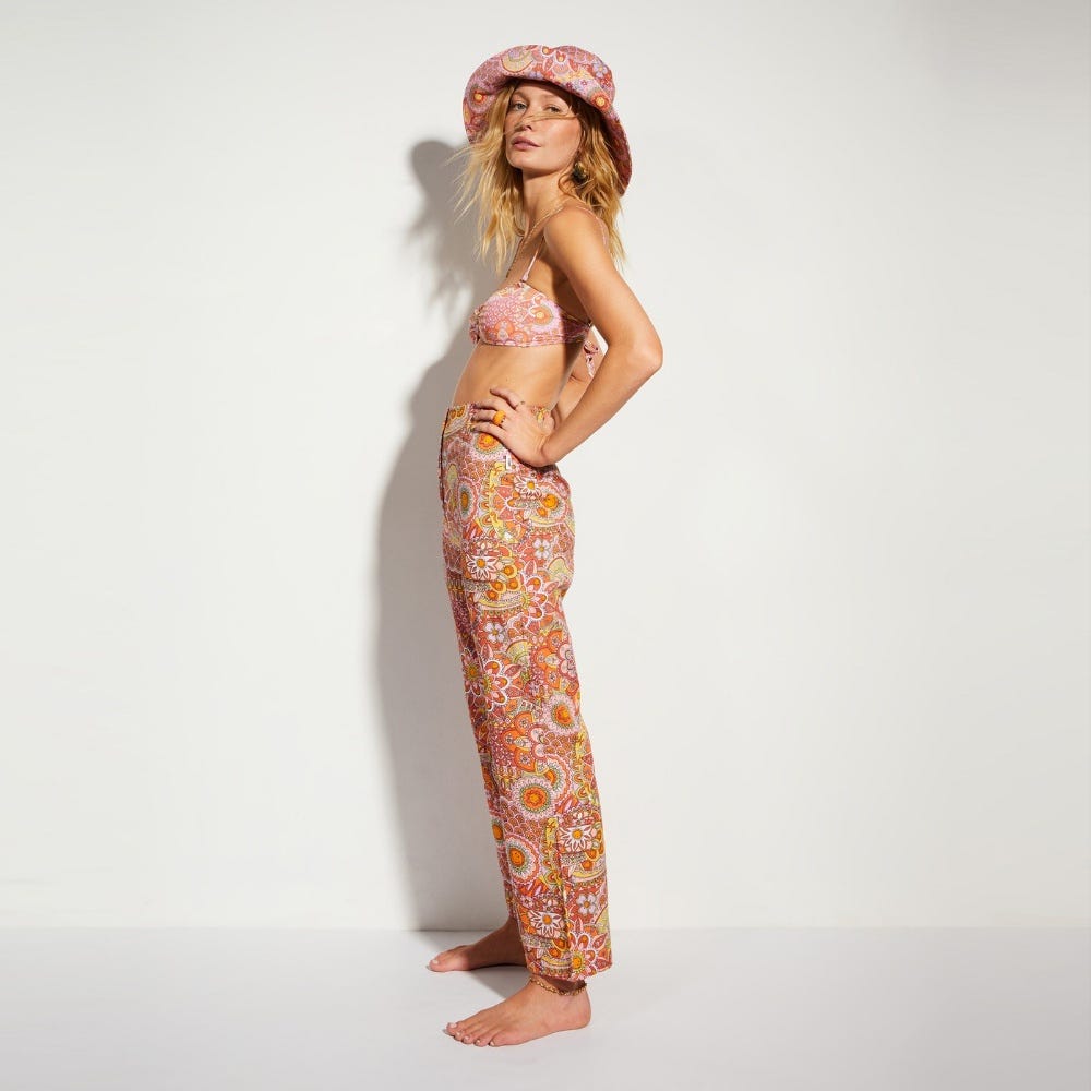 Womens So Trippy Linen Pants