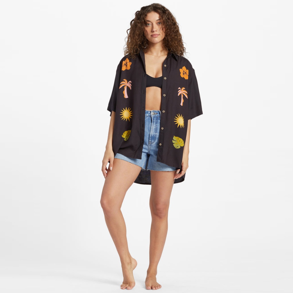 On Vacation Woven Shirt - Women