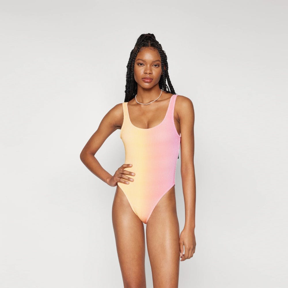 It's Now Cool Ocasoer High-Leg One-Piece Swimsuit - Women