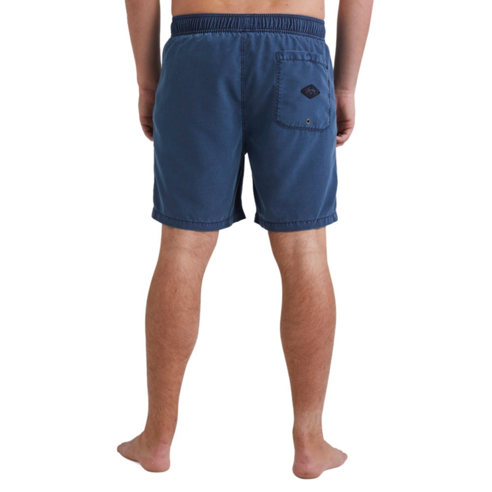 Mens All Day Overdyed Layback Boardshorts 17" In North Sea