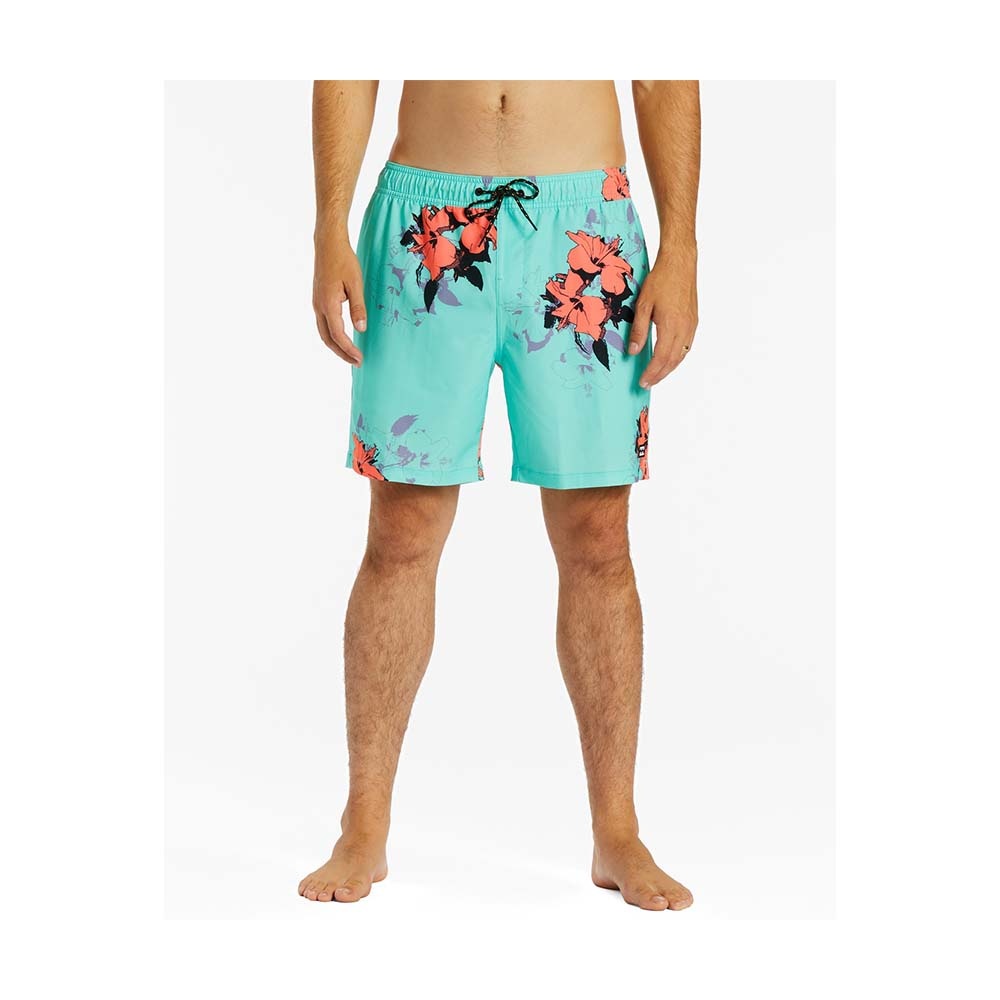 Mens Sundays Layback Boardshorts 17"