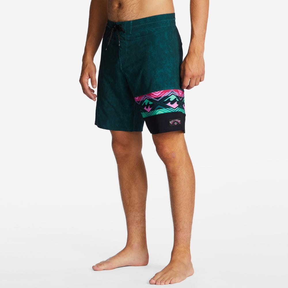 Mens Burleigh Pro Performance Boardshorts 19"