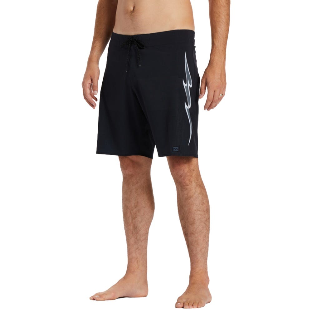 Mens D Bah Airlite Boardshorts In Pitch Black