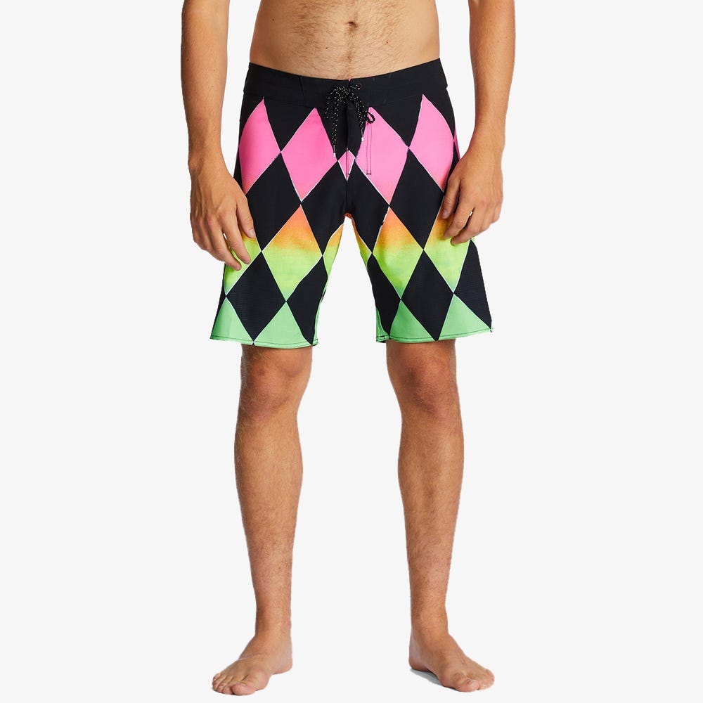 Billabong Sundays Airlite Performance 19" Boardshorts In Neon