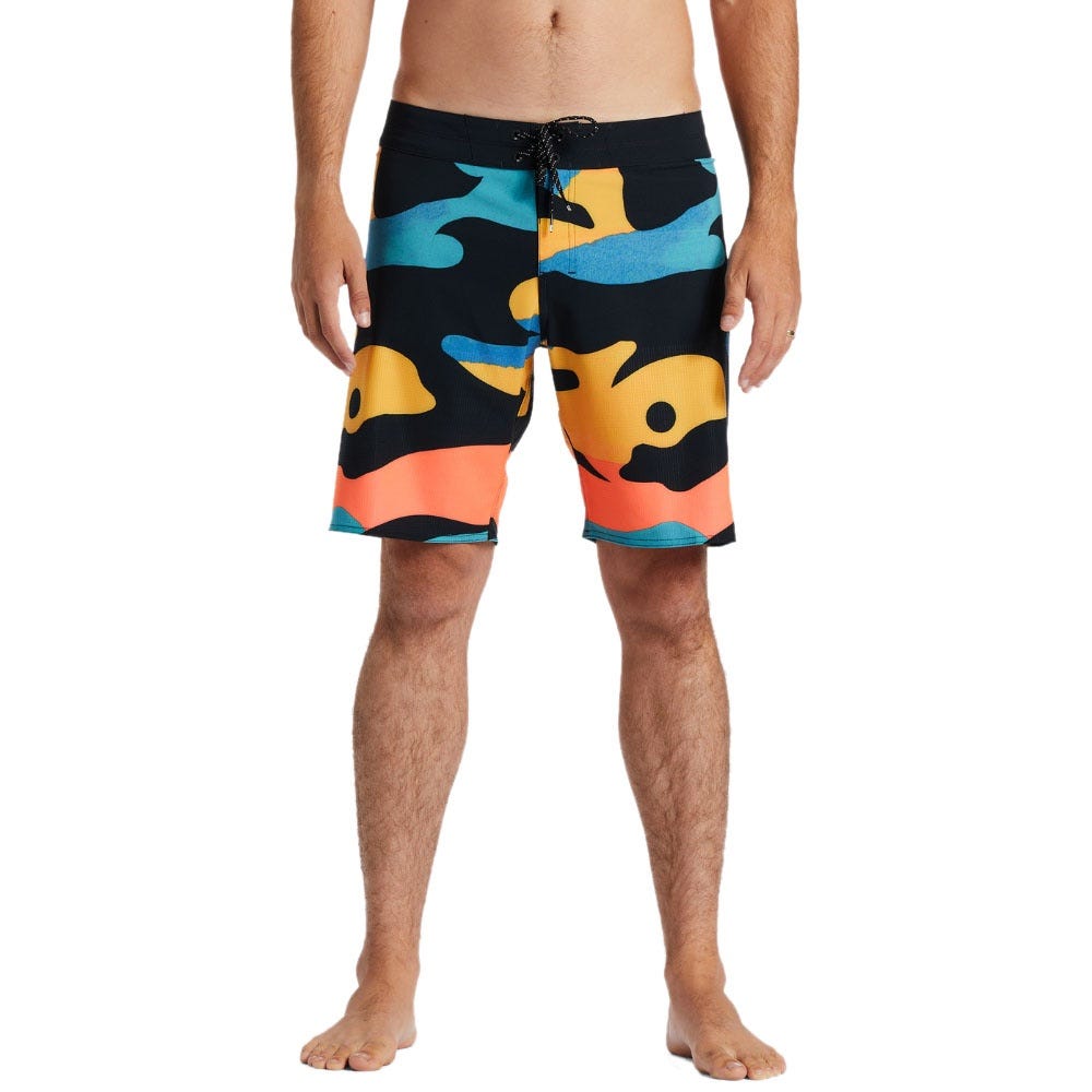 Mens Sundays Airlite Performance 19" Boardshorts In Sunset