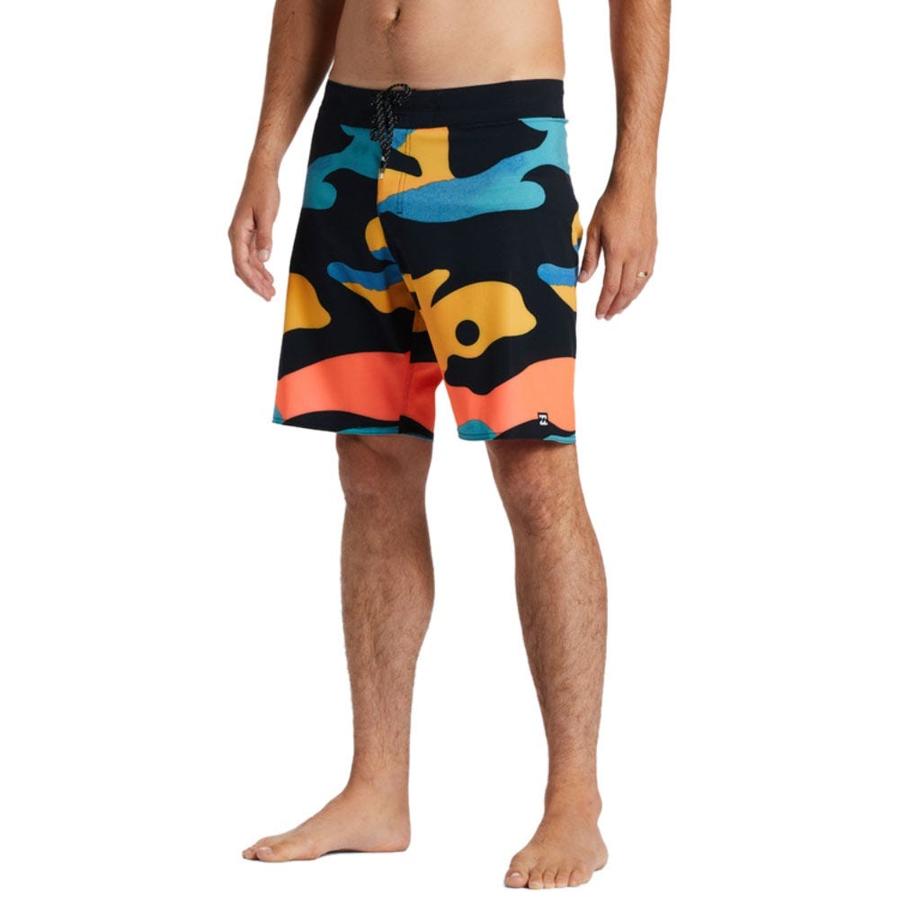 Mens Sundays Airlite Performance 19" Boardshorts In Sunset