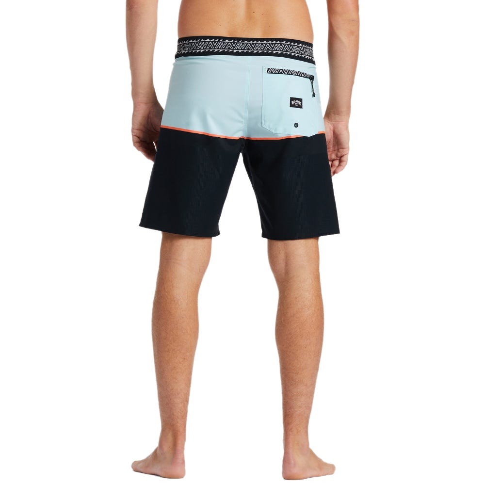 Mens Fifty50 Airlite Performance 19" Boardshorts In Blue Haze