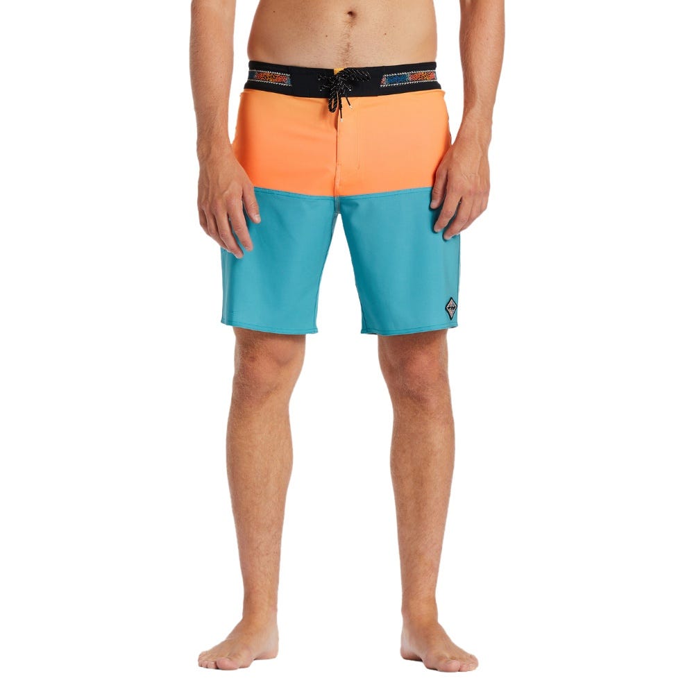 Mens Fifty50 Pro Performance 19" Boardshorts In Aqua