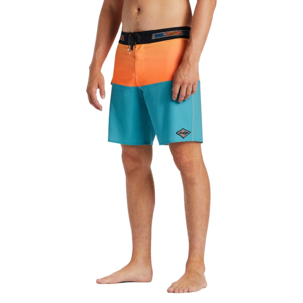 Mens Fifty50 Pro Performance 19" Boardshorts In Aqua