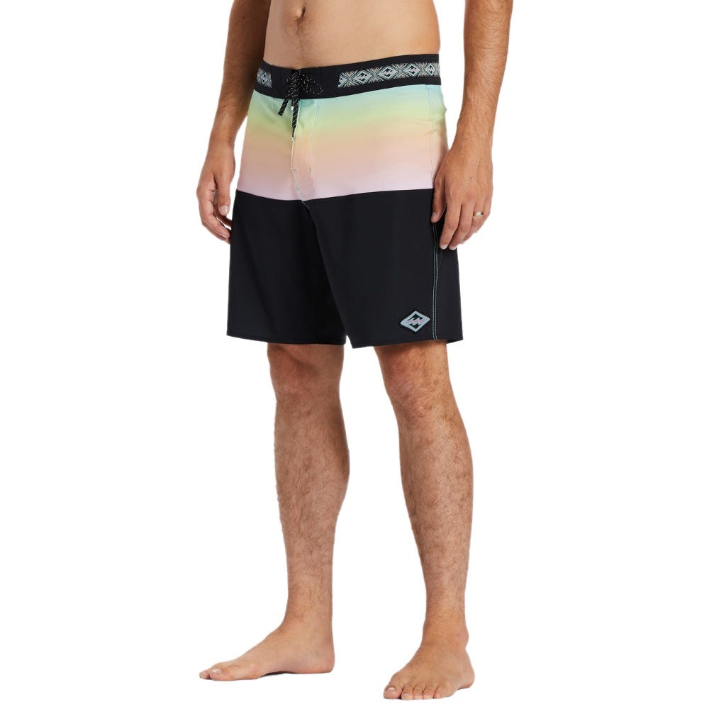 Mens Fifty50 Pro Performance 19" Boardshorts In Citrus