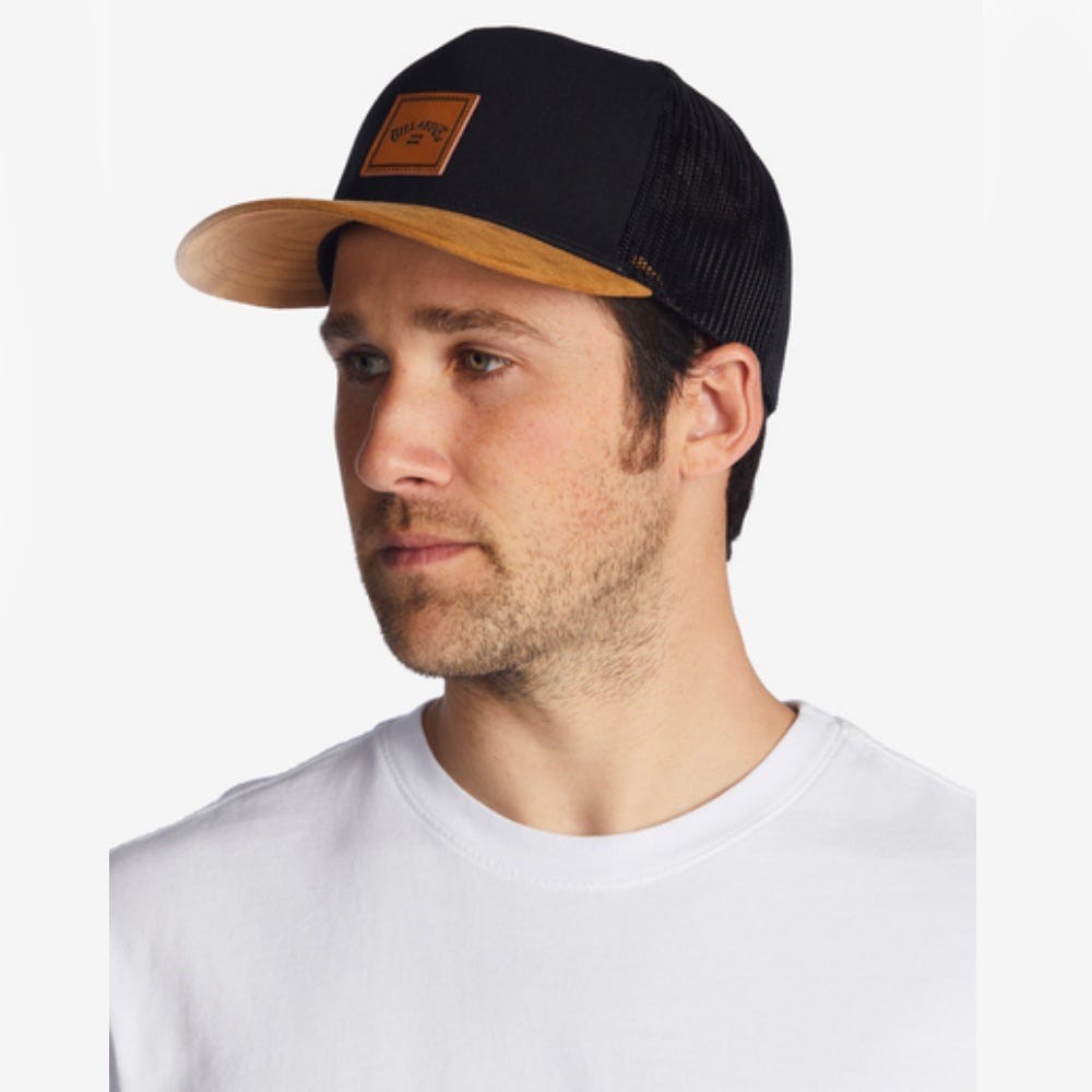 Mens Stacked Trucker Hat