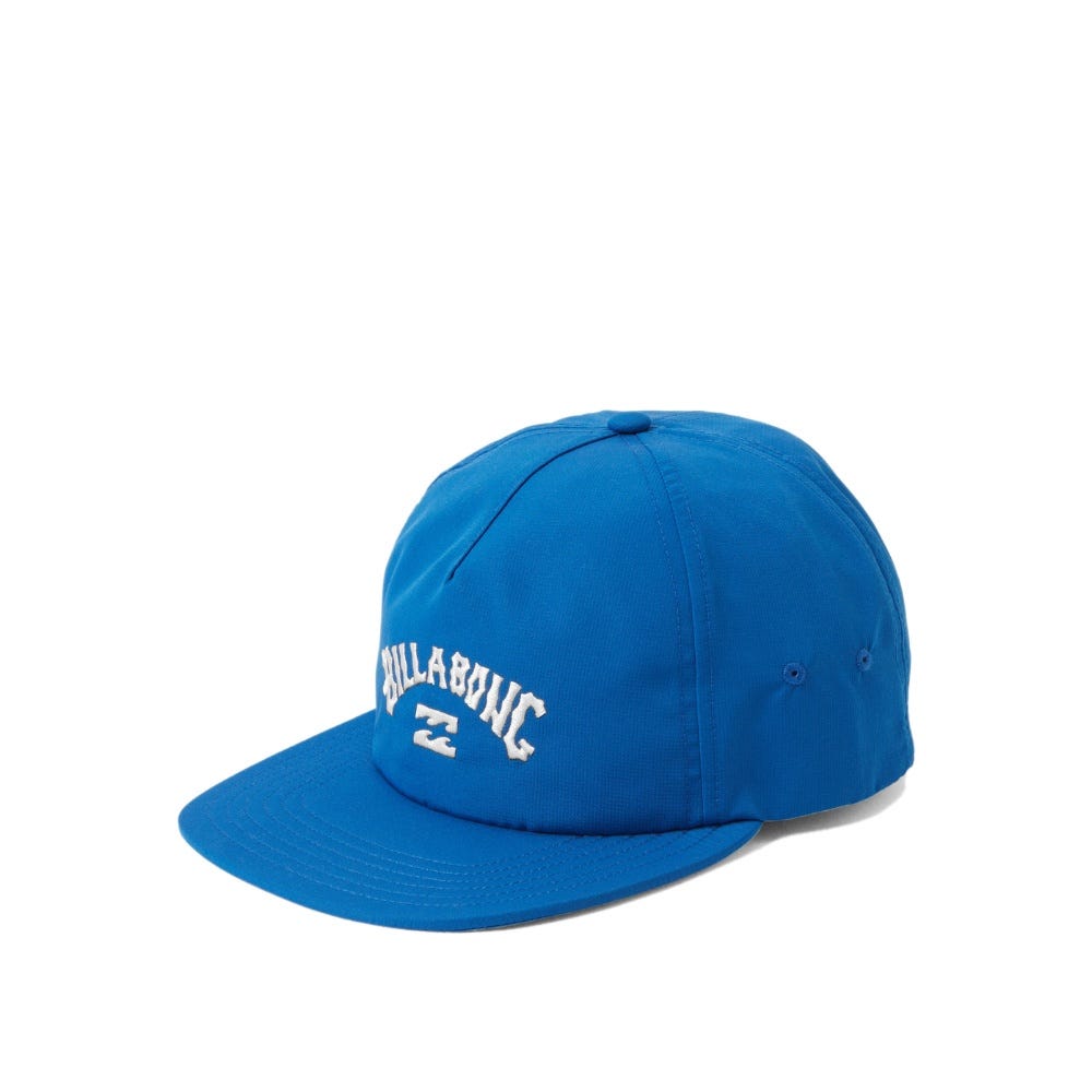 Mens Arch Team Strapback Hat In Summer Blue