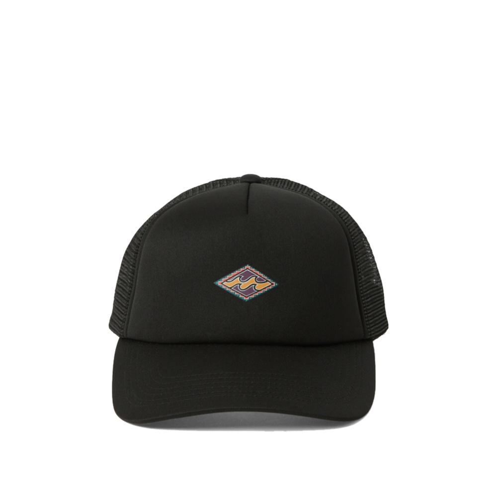 Mens Podium Trucker Hat In Black