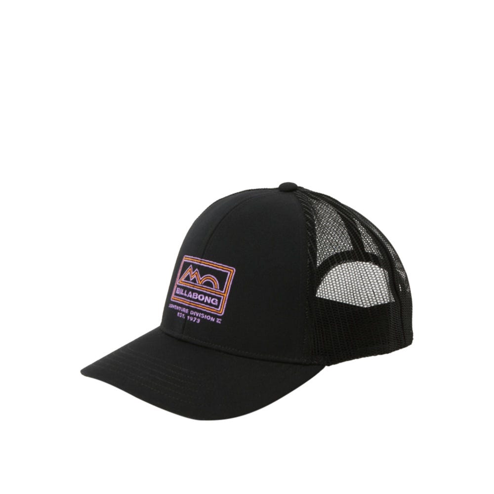 Mens A/Div Walled Trucker Hat In Black