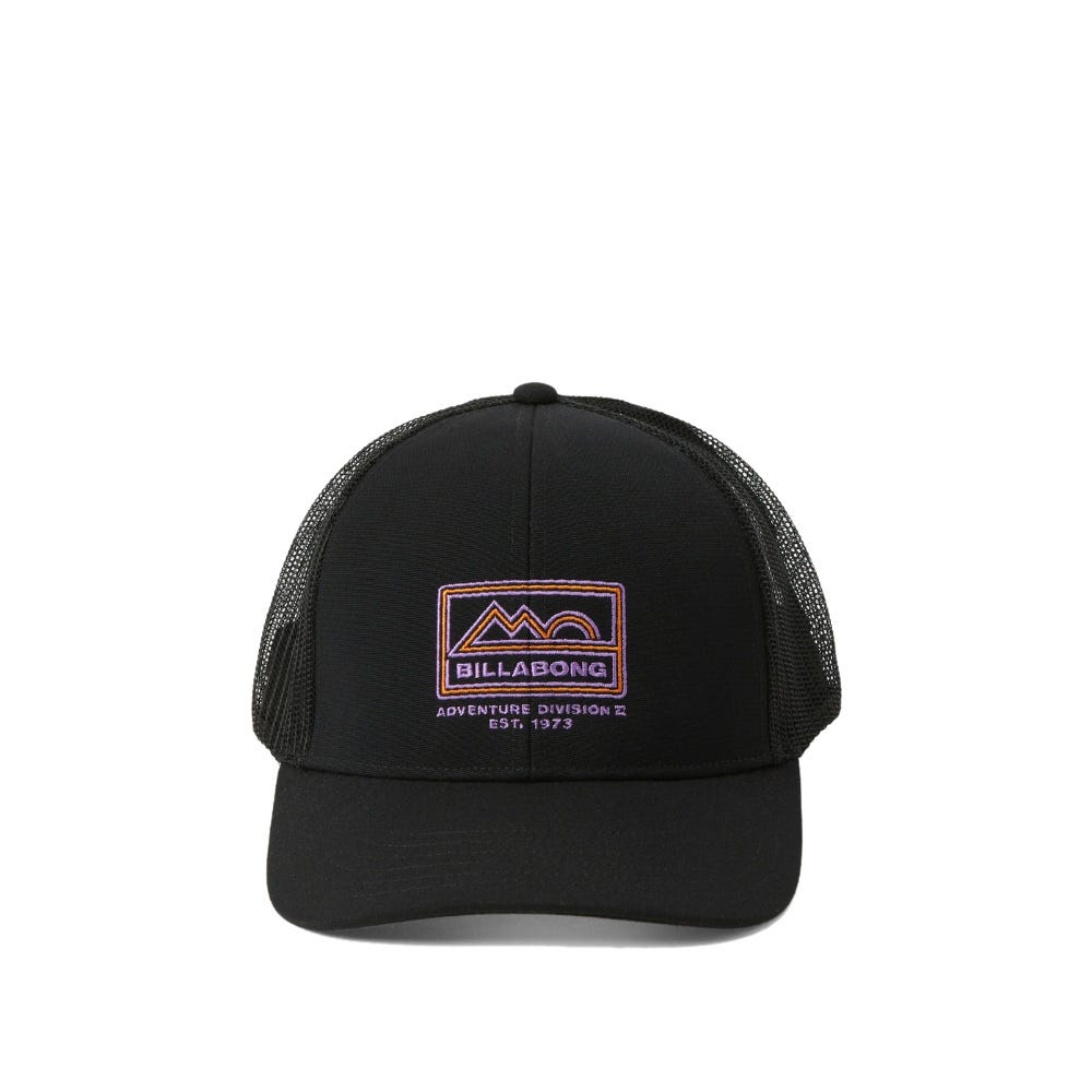 Mens A/Div Walled Trucker Hat In Black