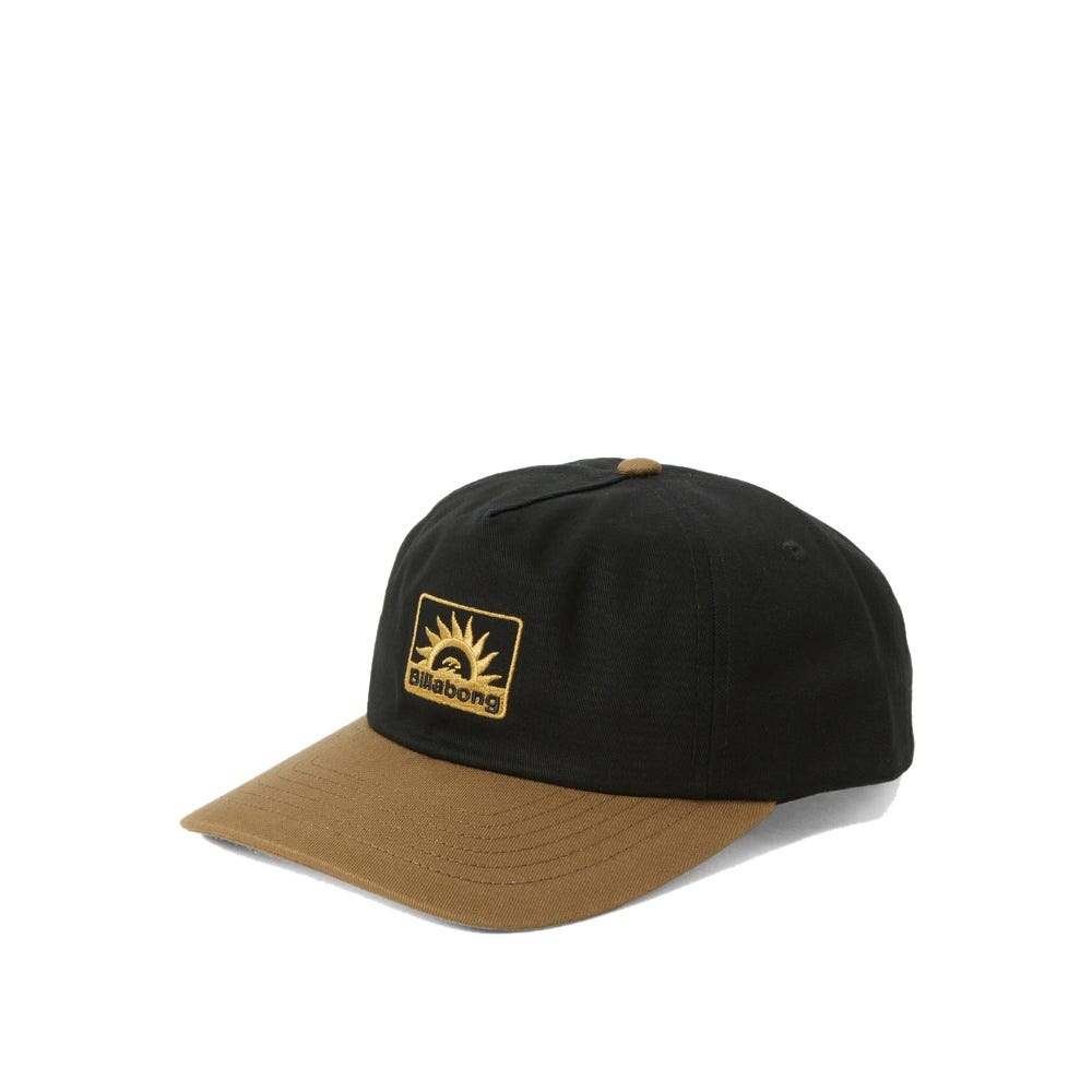 Mens Daily Low Profile Unstructured Cap In Black/Brown