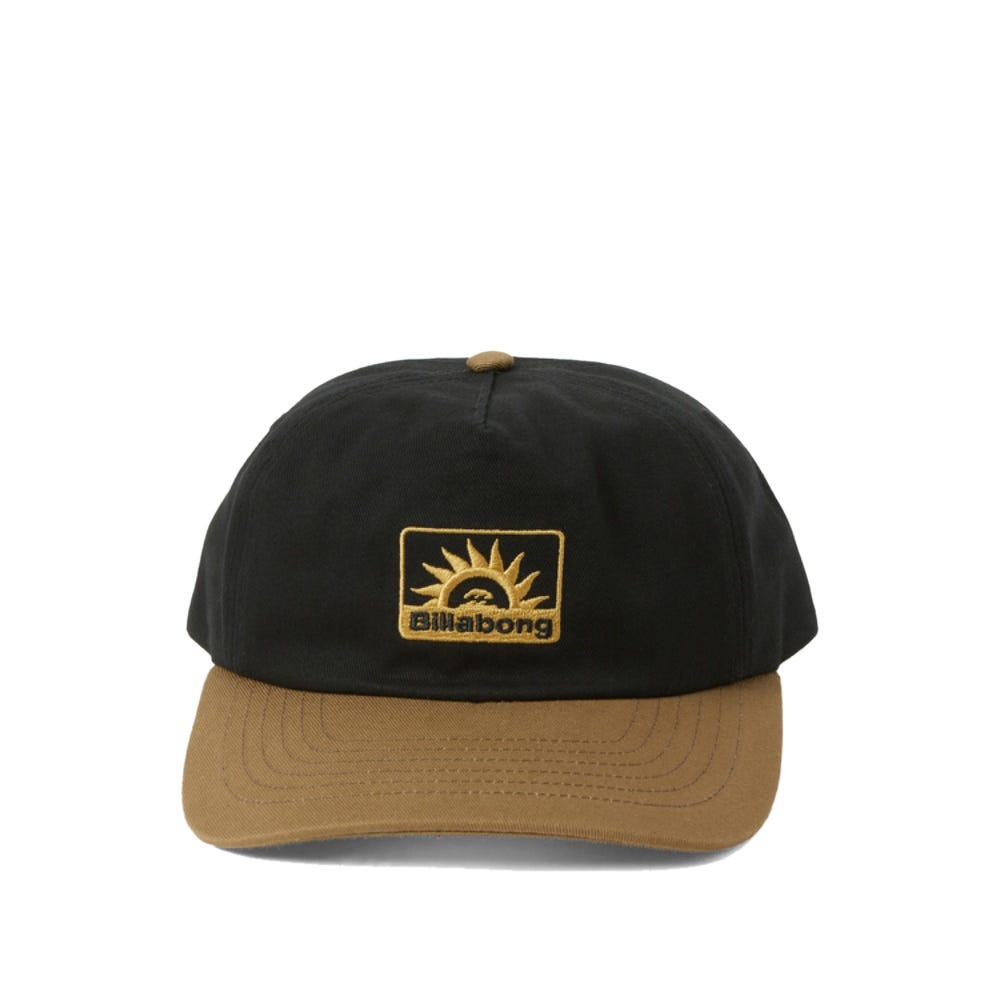 Mens Daily Low Profile Unstructured Cap In Black/Brown